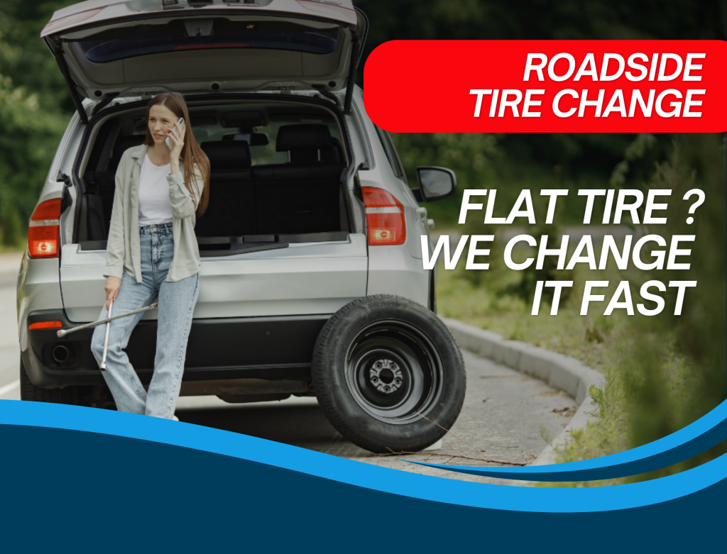 Blue and White Modern Towing Service Instagram Post5